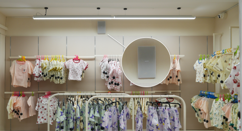 Звуковое оснащение магазина - Cotton